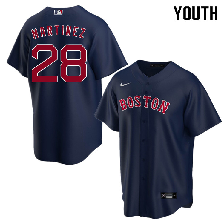 Nike Youth #28 J.D. Martinez Boston Red Sox Baseball Jerseys Sale-Navy